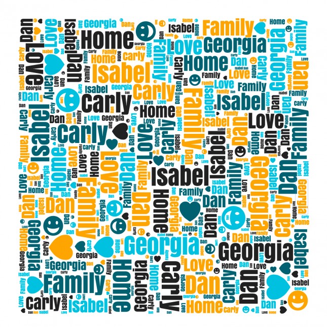 Wordart Canvas